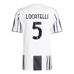Günstige Fußballtrikots Juventus Locatelli 5 Kinder Heimtrikot 2025-26 Kurzarm